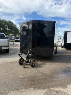 Trailer enclosed 8 1/2 x 16 Titanium, Cargo.polycore 0.80 financing available we could take credit cards. We could take trade-in delivery available.