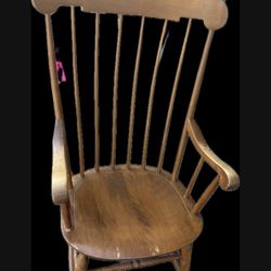 Wooden Vintage Rocking Chair