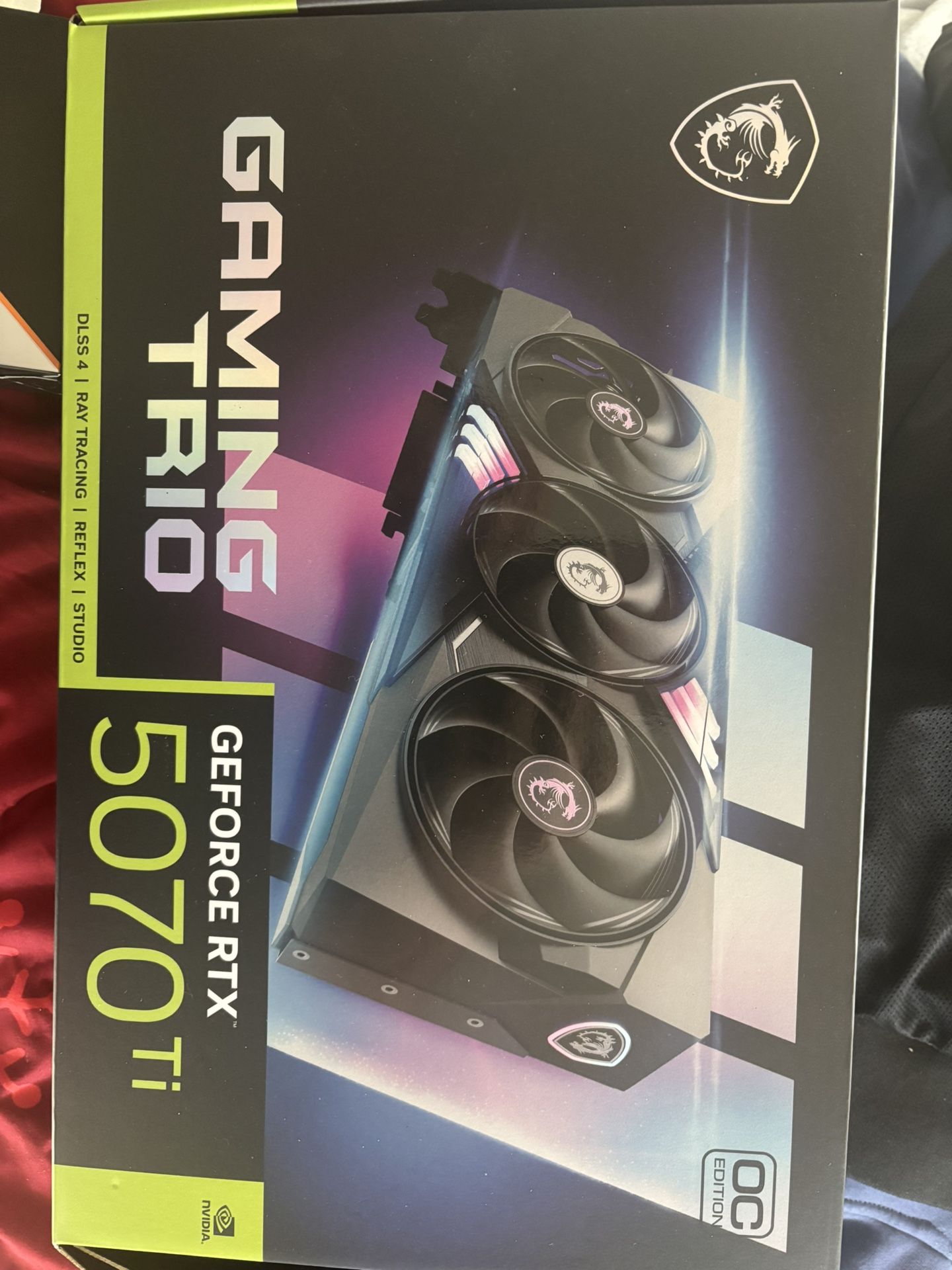 MSI RTX 5070TI Trio OC 16GB