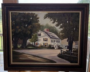 Vintage WEED Painting 