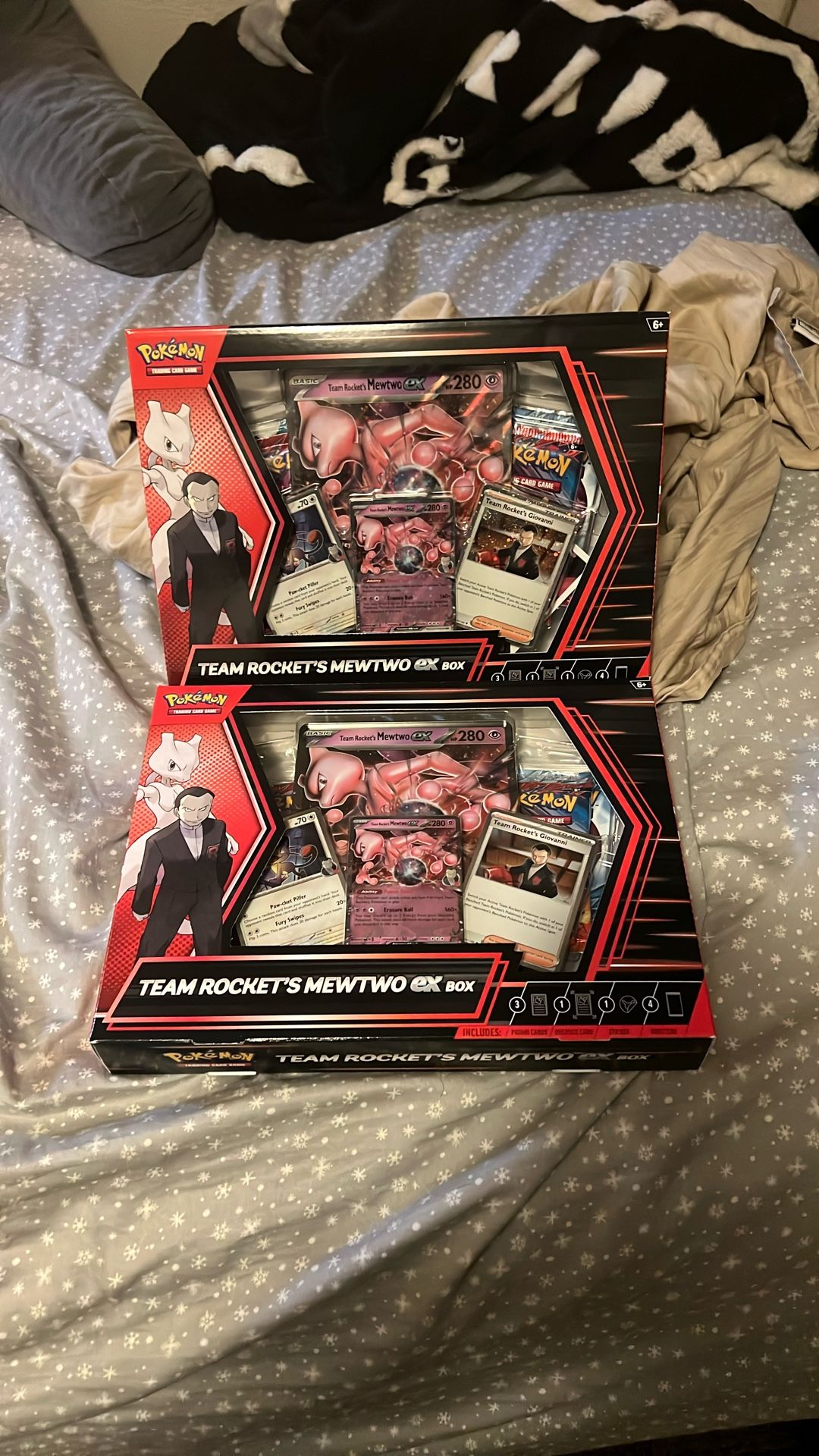 Team Rockets MewTwo Ex Box