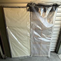 Split Ca King Box  Spring Thin New In Bags 