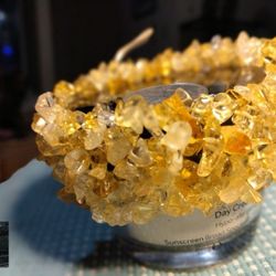 👍 SHIPPING IS INCLU CITRINE.  MULTI . STRETCH. BRACELET. (B-442-936)