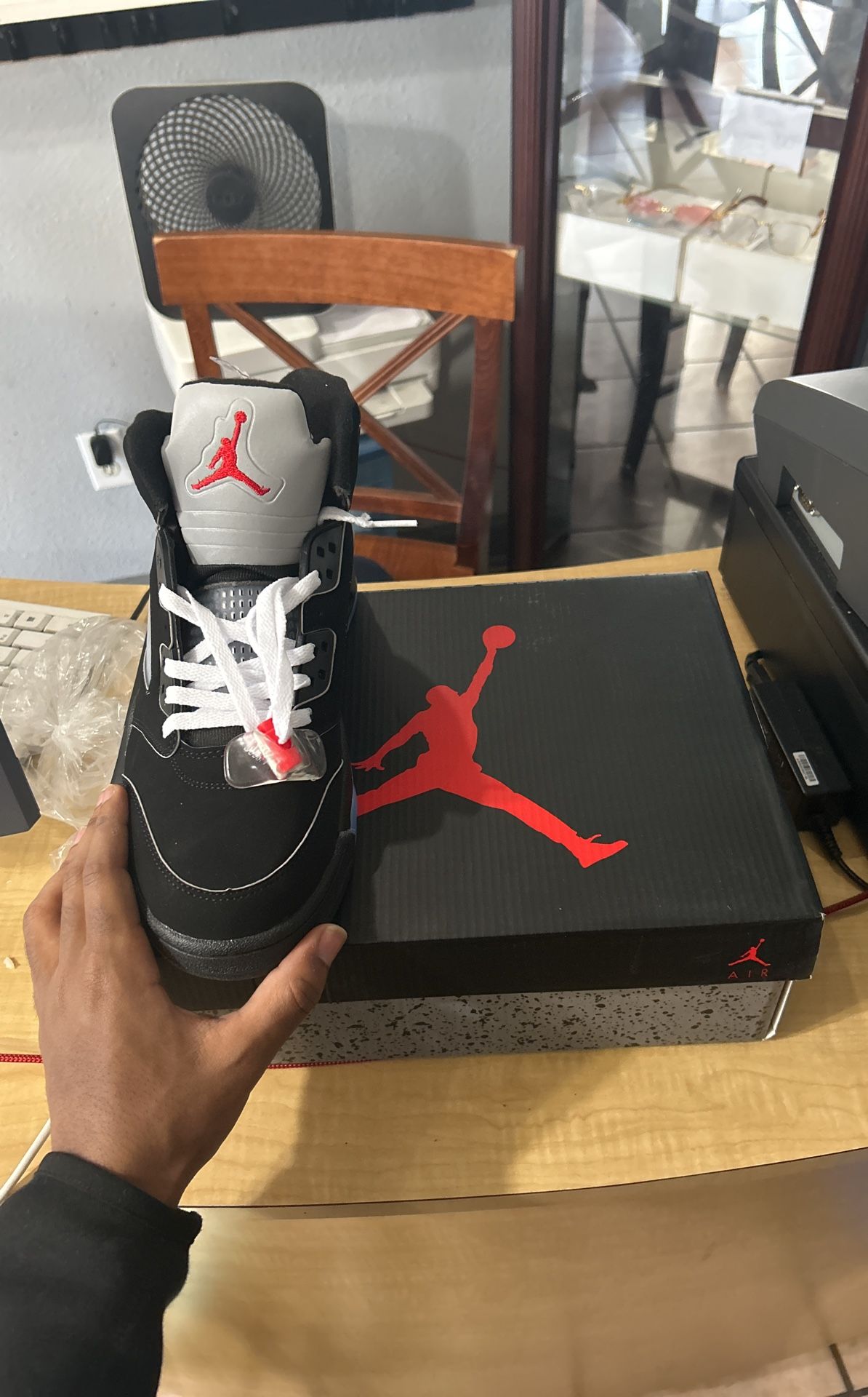 Jordan 5 Retro OG Black Metallic Reimagined