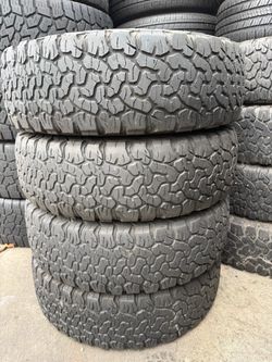 245/75/17 bfgoodrich instaladas y balanceadas las 4