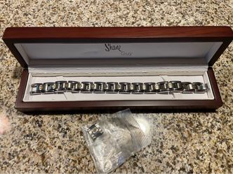 Men’s Titanium 14k Diamond Bracelet