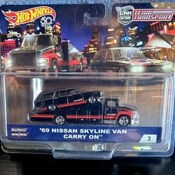Hot Wheels #3 Advan Team Transporter In Heavy Duty Protector 