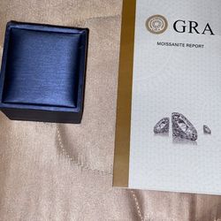 Moissanite Stud Earrings 0.5ct