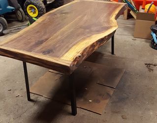 Walnut coffee table