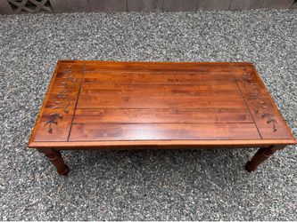 Coffee table 48” L  24”  W