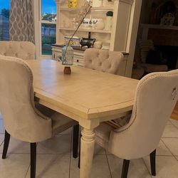 Glam dining room set