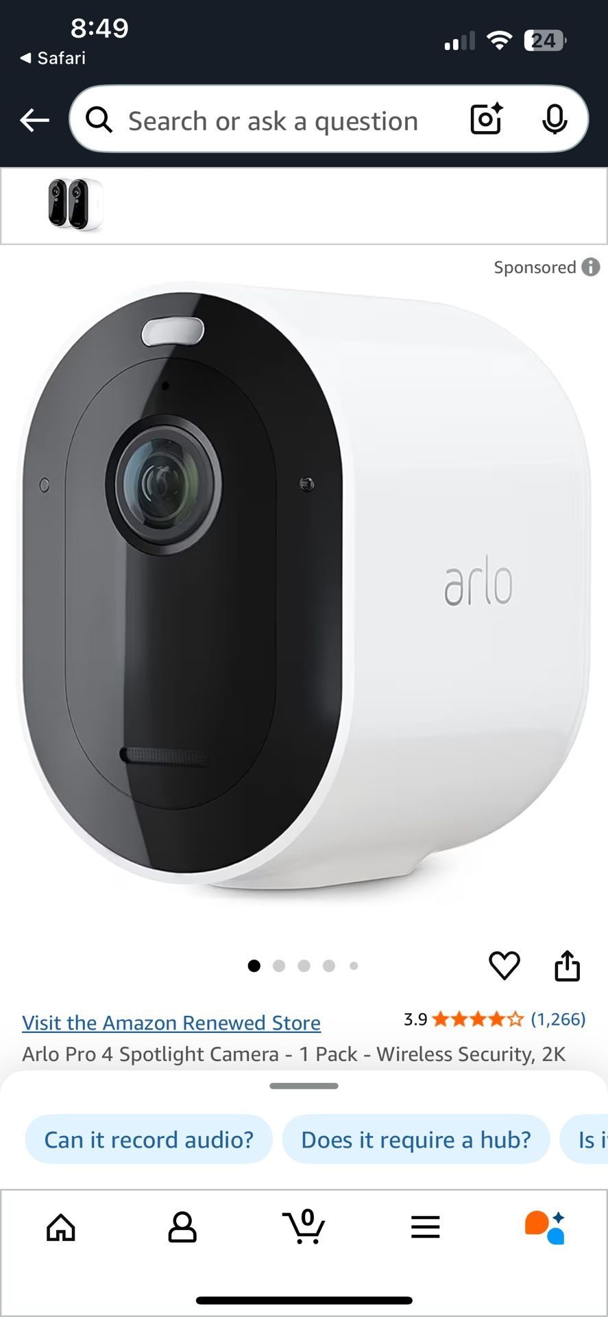 Arlo Security Cameras And Accessories