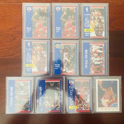 Michael Jordan 1991 Fleer Basketball Card Lot!