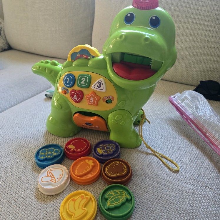 VTech Chomp & Count Dino with Accessories, Baby and Toddler Toys