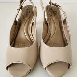 LifeStride Teller Women's Slingback Dress Heels Size 6 M