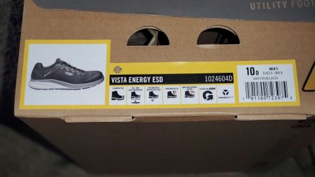 men's size 10 work shoe.