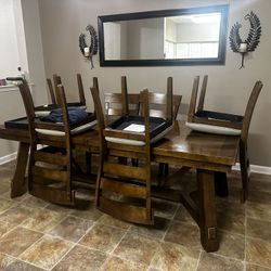 Mirror With Side Pieces 