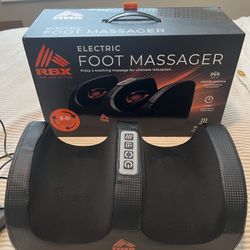 RBX Heated Electric Foot Massager - BRAND NEW 
