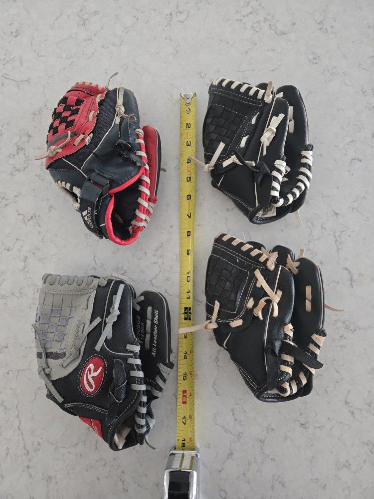 Baseball Cleats And Gloves