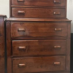 2 Antique Dressers. Solid wood
