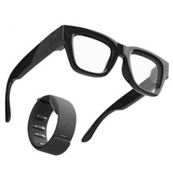 Meta - Ray-Ban Display & Neural Band | Al glasses with in-lens display - Shiny frame, standard - band size 3 - Black Box never open