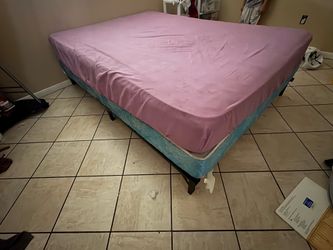 Full bed and frame