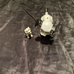 2 Disney 101 Dalmations Miniature Dogs Figures