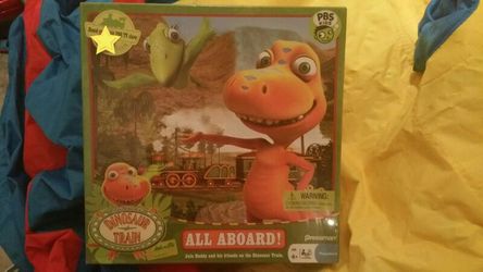 All aboard dinasaur game