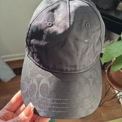 COACH SIGNATURE PRINT HAT