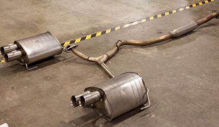 2008-2018 oem subaru Sti catback exhaust