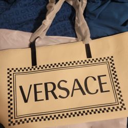Checkered Tote Bag