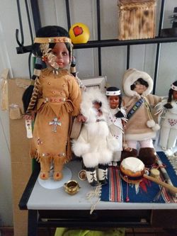 Handmade Native Dolls