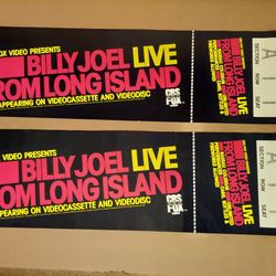 Billy Joel LIVE video Release Banner Poster 