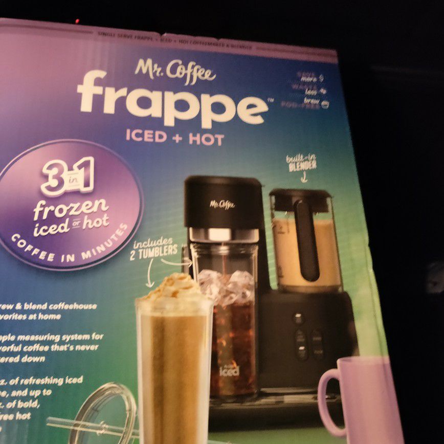 Mr. Coffee 3 in 1 Frappe Machine Brand New In The Box for Sale in