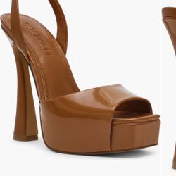 Steve Madden Sass Ankle Strap Platform 