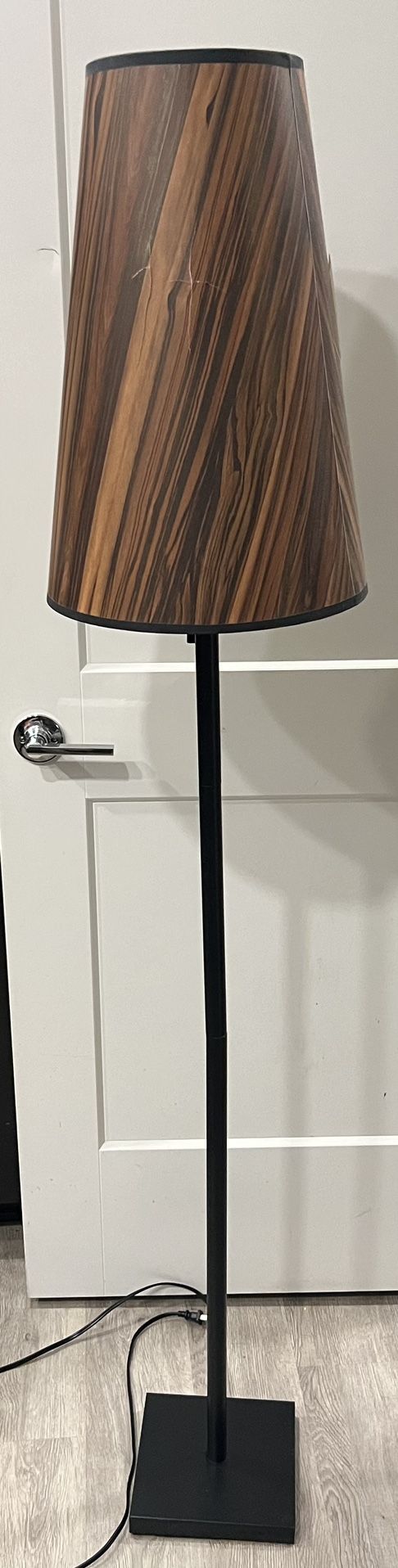 Brown Floor Lamp 65in Tall