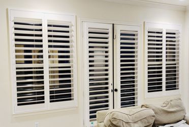 Shutters- Custom, Wood, Window Treatments, Window Coverings, Plantation, Shutter Blinds, Interior, Persianas De Madera, FREE ESTIMATES (PHONE/IN-HOME)
