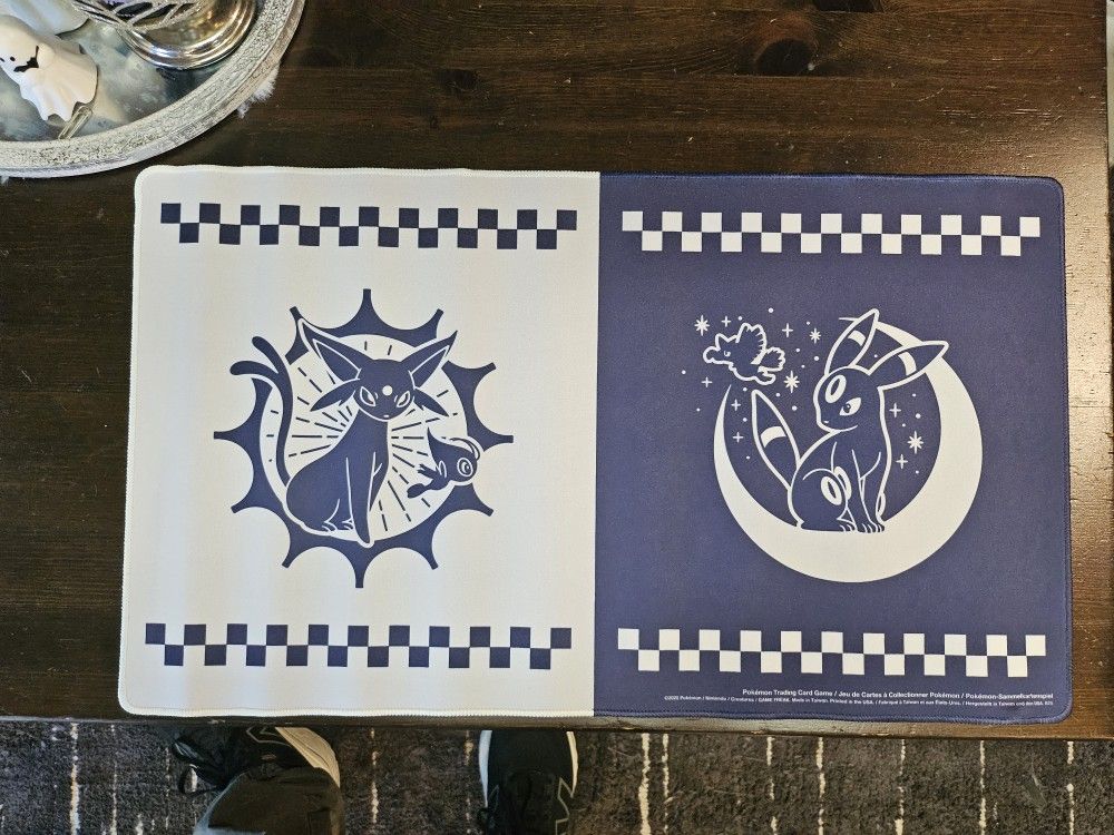 Espeon And Umbreon  Timless Friends Playmat