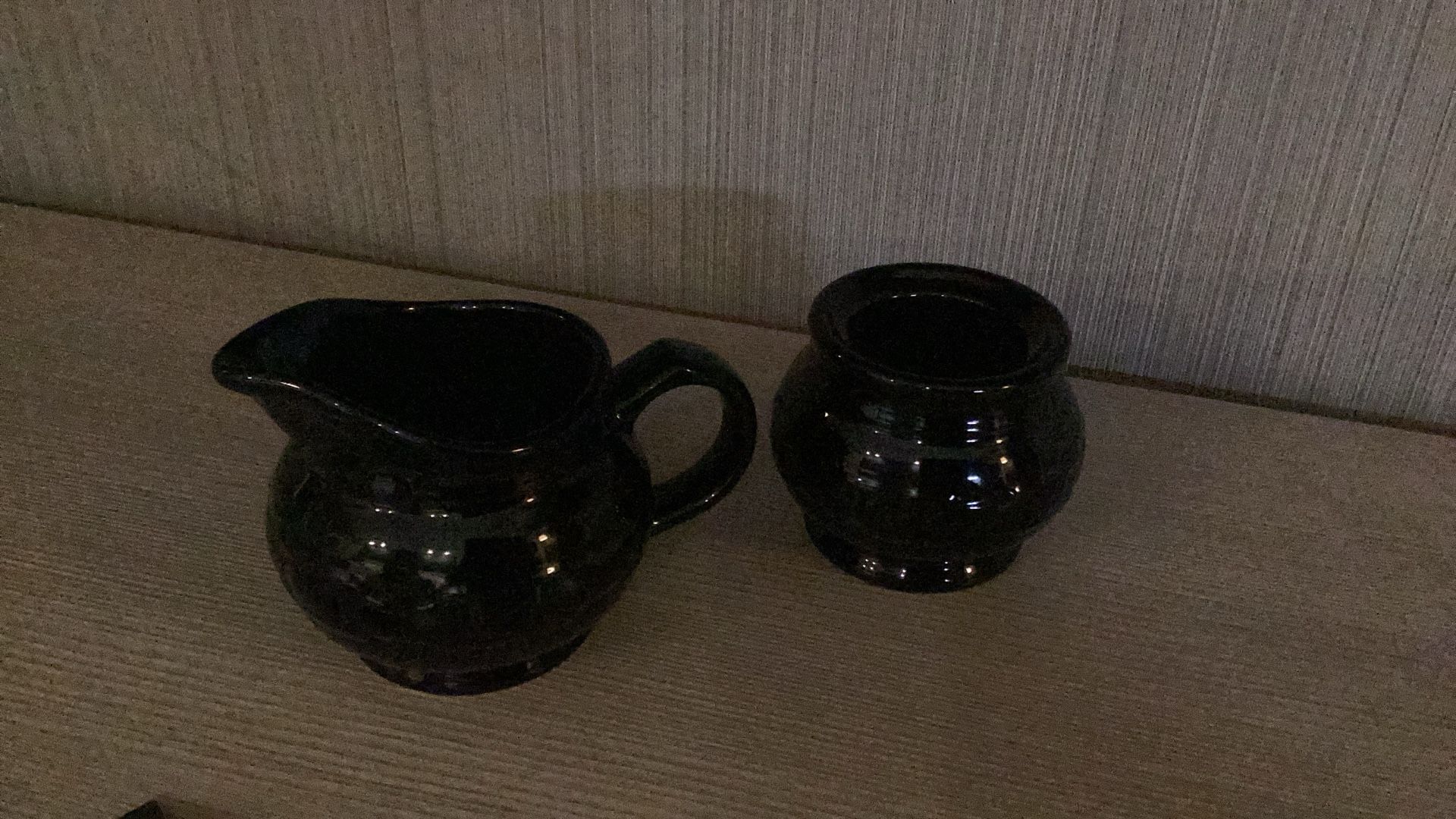 Longaberger Sugar And Cream Set