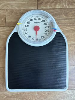 Taylor Mechanical Bathroom Scale | 300 lb Capacity | Works Great!