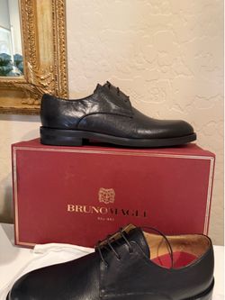 Bruno Magli Pierre black Oxford dress shoe men’s size 9 NWT