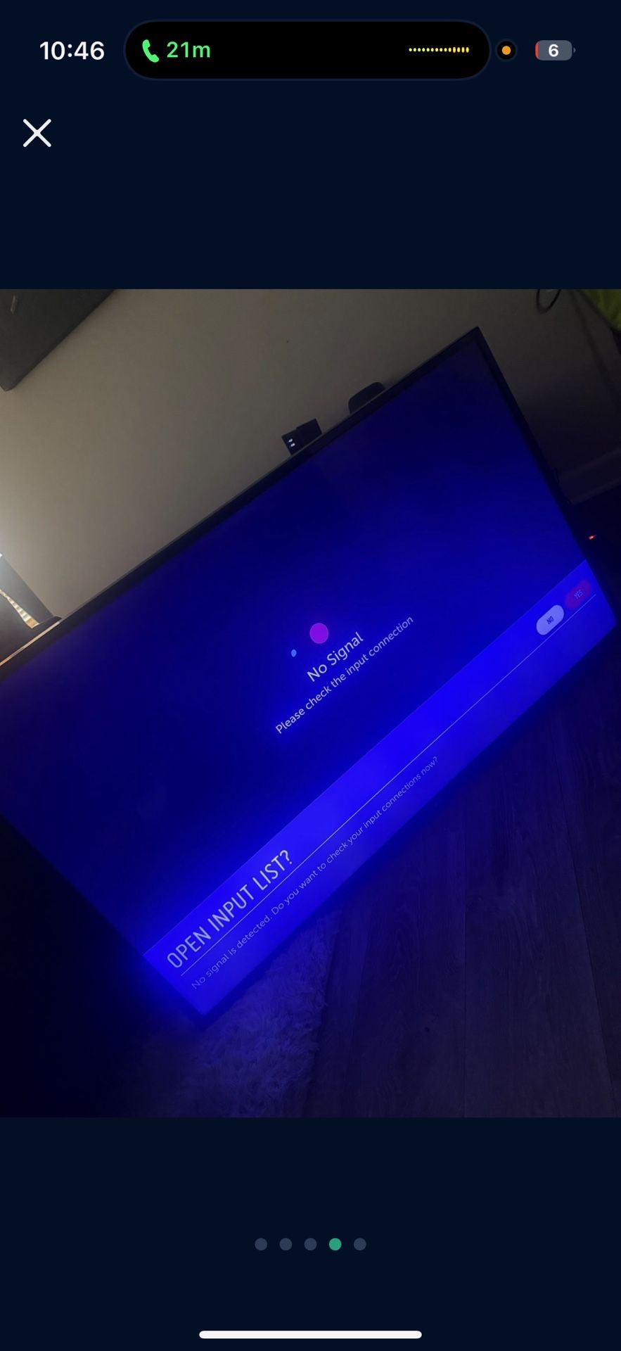 50” Inch Lg Tv