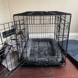 24” Dog Crate + Mat