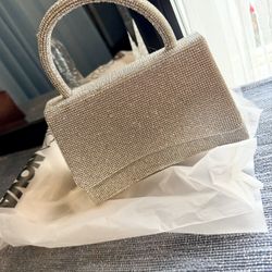Fashion Nova Silver Clutch / Bolsa 