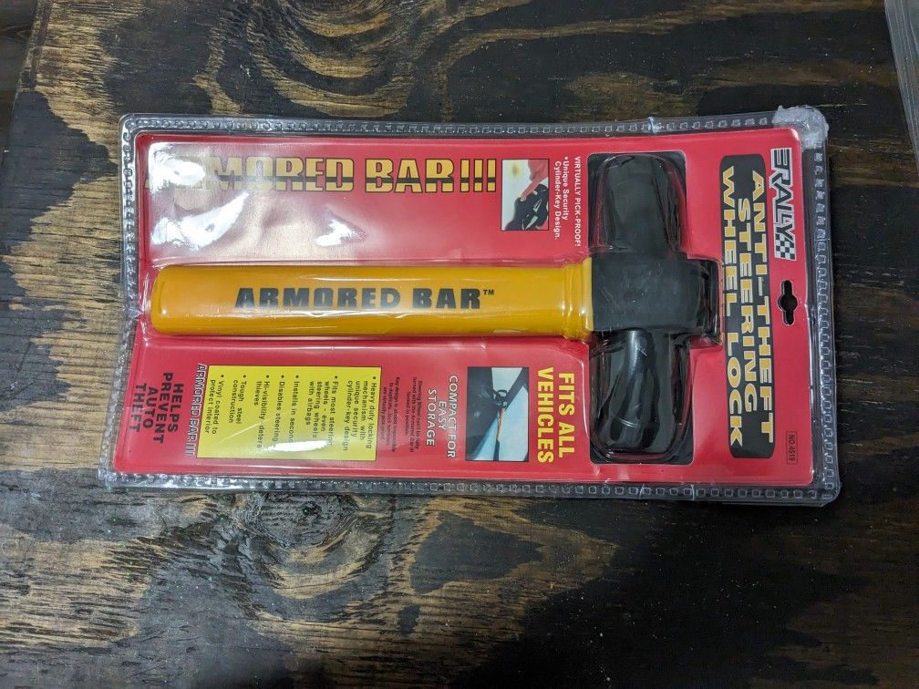 Kia/Hyundai Car Theft - Steering Wheel Lock (High Visibility Version)