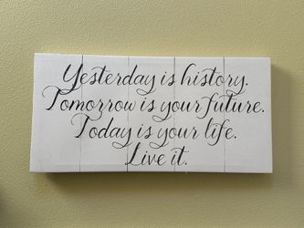 Inspirational Canvas Home Decor