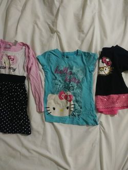 Girl hello kitty shirts