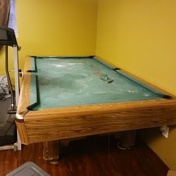 Solid Pool Table Needs Some  Love