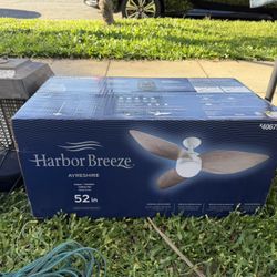 Harbor Breeze Ceiling Fan 52 Inches