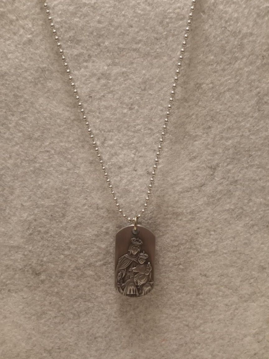 Religious Figure Necklace
